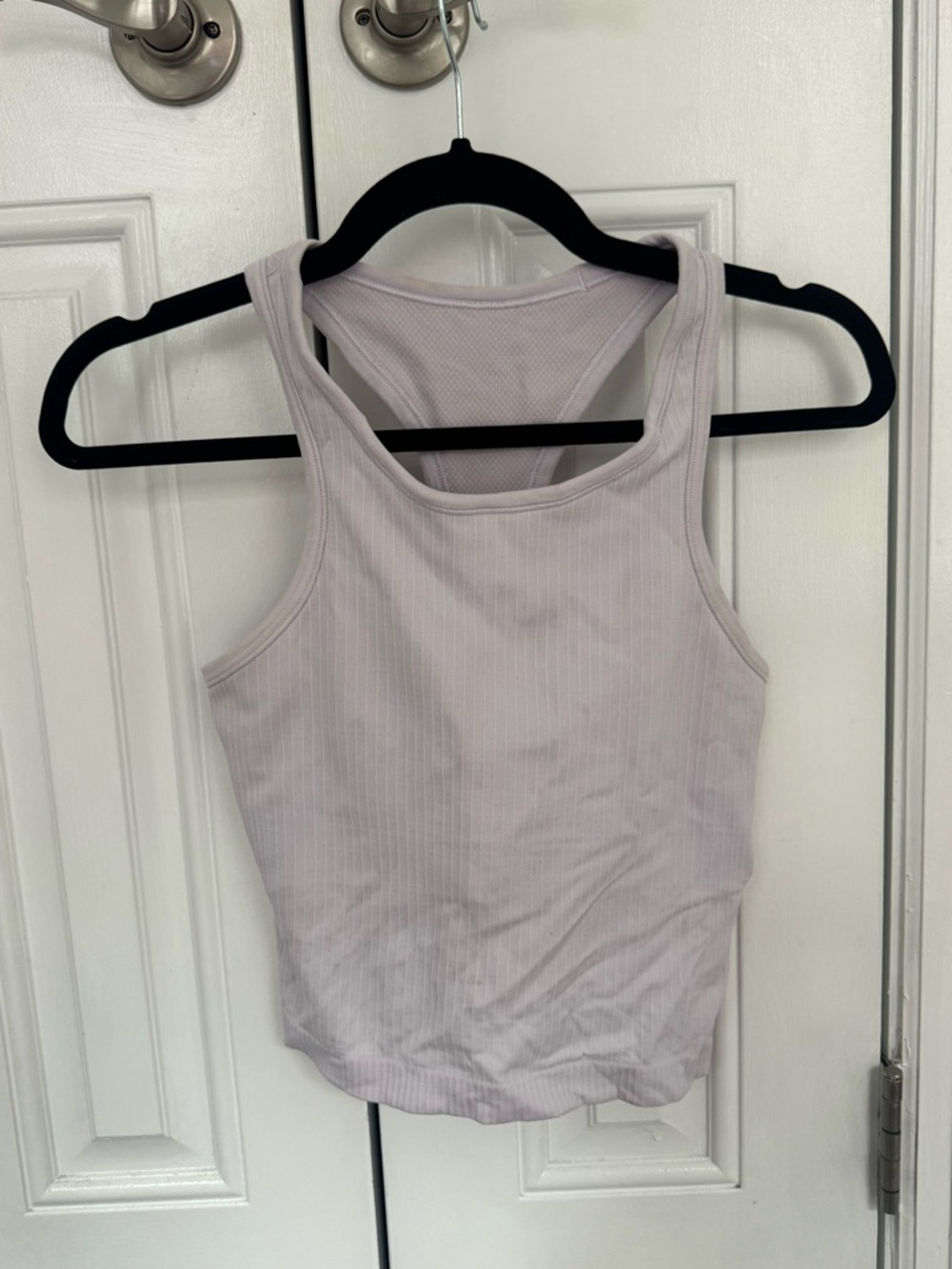 Lululemon Ebb to Street Cropped Tank - Lavender Dew - Picture 2 of 3